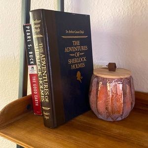 The Adventures of Sherlock Holmes book.